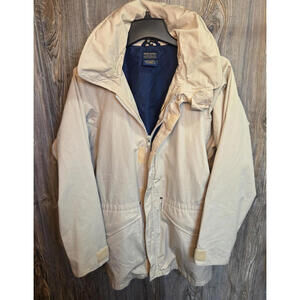 Brooks Brothers "Brooksweather" Storm Proof Coat Lined Full Zip - Size 40 VTG